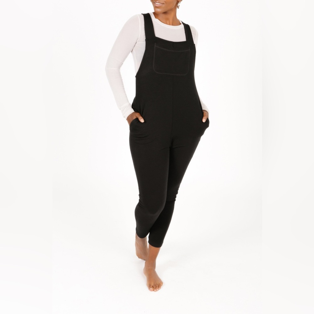Smash + Tess Romperalls in Midnight Black